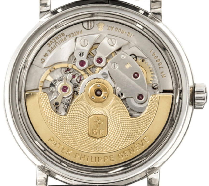 Patek Philippe,Calatrava 35mm,35mm,White Gold,Silver White,Automatic,In-house Caliber,Sapphire,3415G
