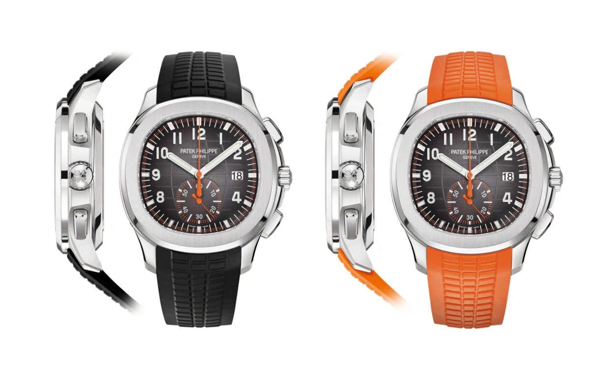 Patek Philippe,Aquanaut 42.20mm,42.20mm,Stainless Steel,Black,Automatic,Chronograph,Day,Jack Grealish,Lionel Messi,James Harden,La Pulga,GOAT,5968A,5968A-001