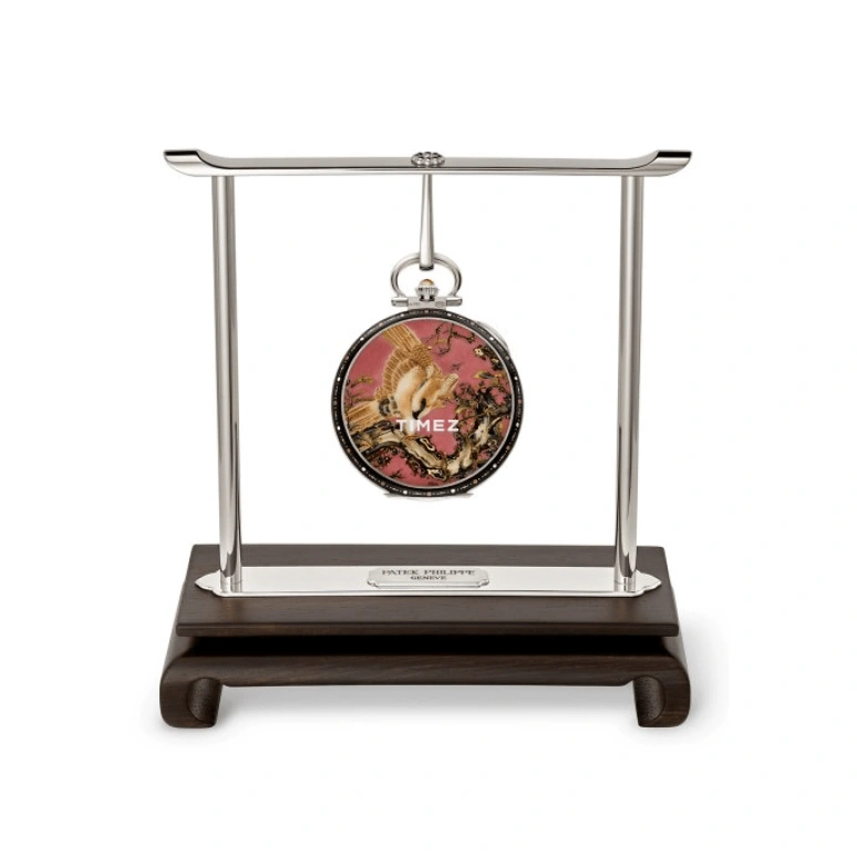 Patek Philippe,Pocket Watches 38.65mm,38.65mm,White Gold,Red,Multi-Color,Handwound,42hours,In-house Caliber,995,995/135G-001