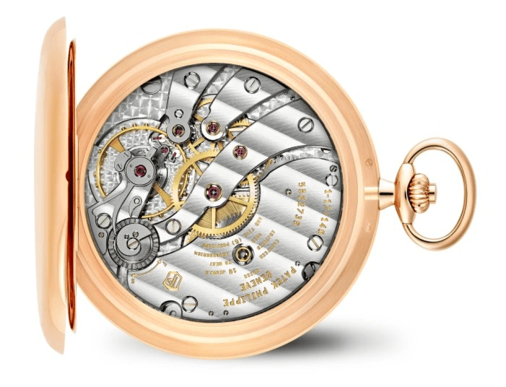 Patek Philippe,Pocket Watches 48mm,48mm,Rose Gold,White,Handwound,50hours,In-house Caliber,980R,980R-001