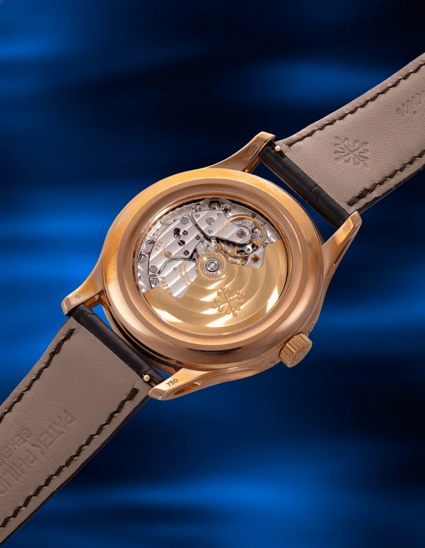 Patek Philippe,Complications 40mm,40mm,Rose Gold,Cream white,Automatic,Moonphase,Annual Calendar,Month,Date,35～45hours,In-house Caliber,5205R,5205R-001