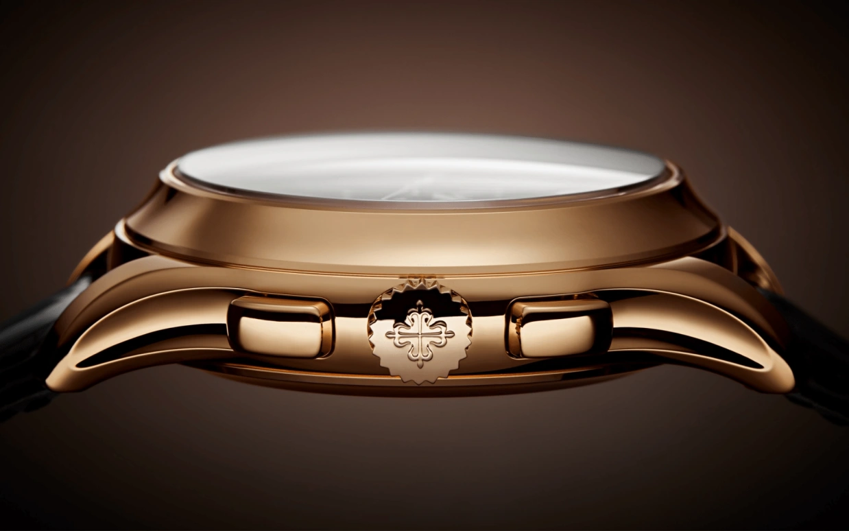 Patek Philippe,Complications 42mm,42mm,Rose Gold,Brown,Automatic,Chronograph,Annual Calendar,Month,Date,45～55hours,In-house Caliber,5905R,5905R-001