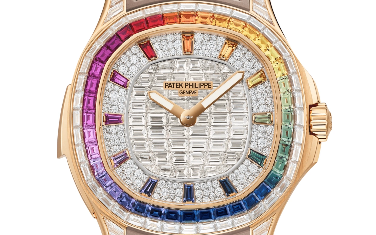 Patek Philippe,Aquanaut 38.80mm,38.80mm,Rose Gold,Silver White,Automatic,Minute Repeater,48hours,5260,5260/355R-001