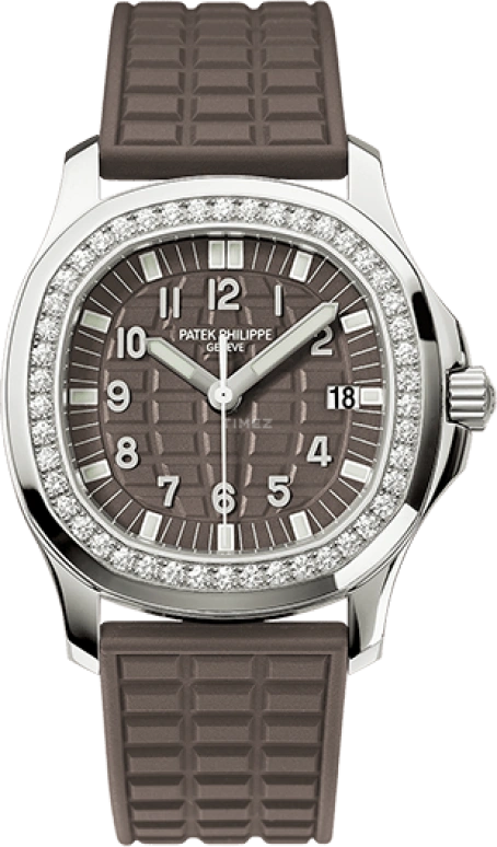 Patek Philippe,Aquanaut 35.60mm,35.60mm,Stainless Steel,Brown,Quartz,Day,In-house Caliber,5067A,5067A-023