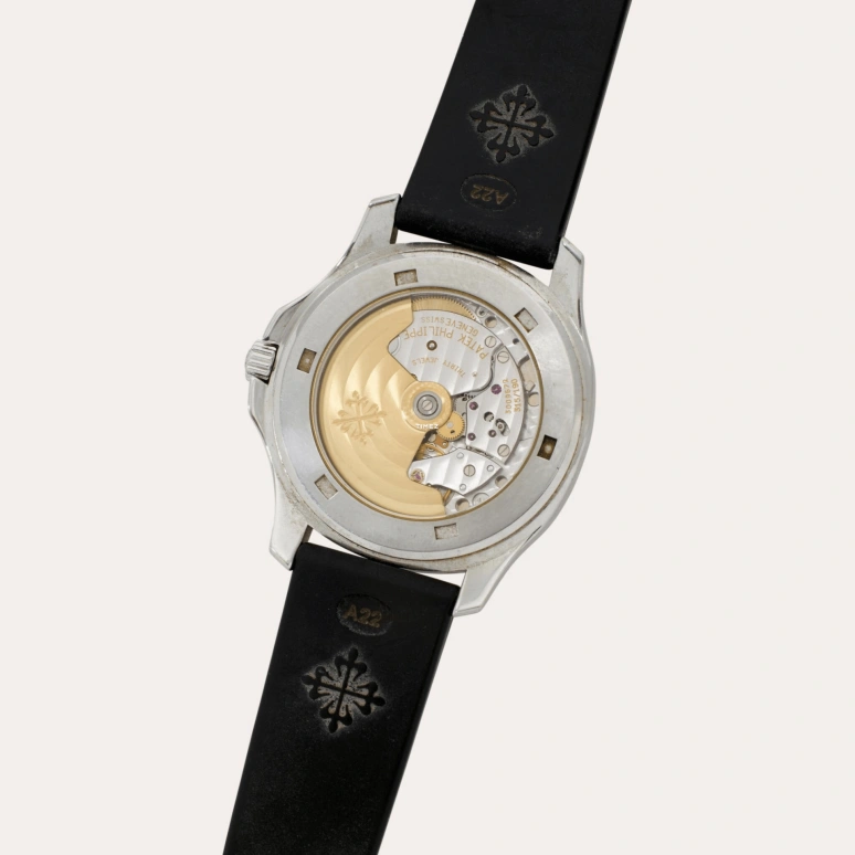 Patek Philippe,Aquanaut 38mm,38mm,Stainless Steel,Black,Automatic,Day,In-house Caliber,5065A,5065A-001