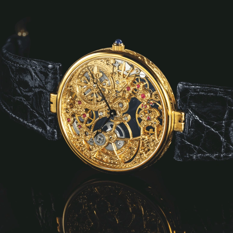 Patek Philippe,Complications 31mm,31mm,Yellow Gold,Skeleton,Gold,Automatic,48hours,In-house Caliber,3878