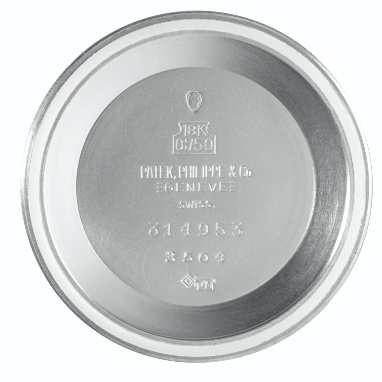 Patek Philippe,Calatrava 35mm,35mm,White Gold,Silver White,Automatic,Sapphire,Crystal Glass,Round,3504G