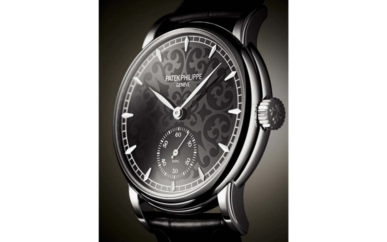 Patek Philippe,Grand Complications 38mm,38mm,White Gold,Black,Automatic,Moonphase,Minute Repeater,5078G,5078G-010