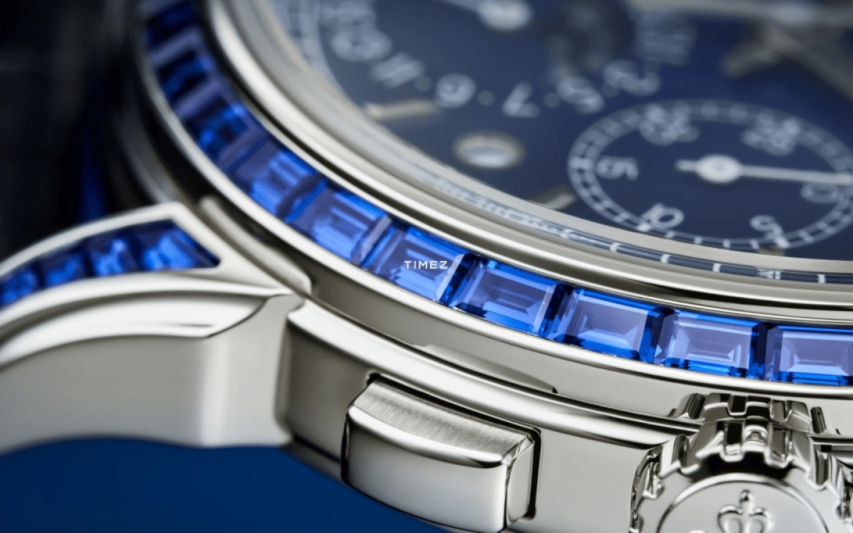 Patek Philippe,Grand Complications 41mm,41mm,Platinum,Blue,Gradient,Black,Handwound,Chronograph,Moonphase,Perpetual Calendar,Leap Year,65hours,In-house Caliber,5271,5271/11P-010