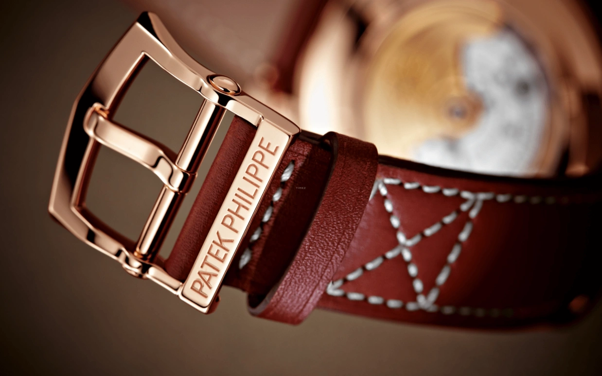 Patek Philippe,Complications 42mm,42mm,Rose Gold,Brown,Automatic,Day,Dule Time,Day / Night Indication,5524R,5524R-001