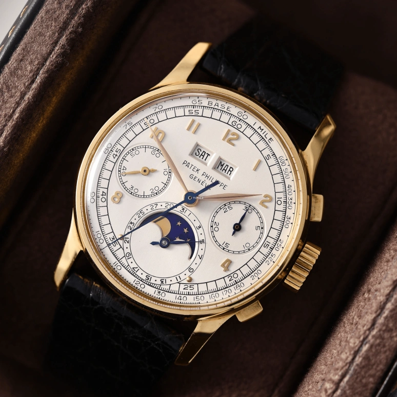 Patek Philippe,Grand Complications 35mm,35mm,Yellow Gold,Silver,Handwound,Chronograph,Moonphase,Perpetual Calendar,Month,42hours,In-house Caliber,JAY-Z,Jazzy,JAY Z,1518J