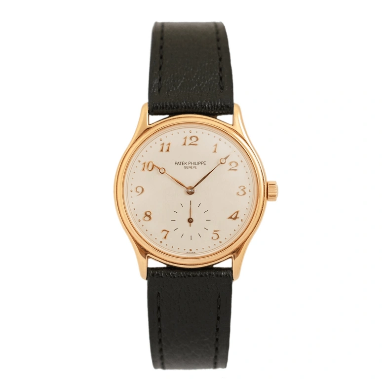 Patek Philippe,Calatrava 31.50mm,31.50mm,Rose Gold,Silver White,Handwound,44hours,In-house Caliber,3923R Harrods