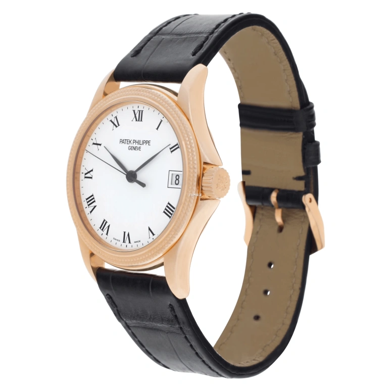 Patek Philippe,Calatrava 36.50mm,36.50mm,Rose Gold,White,Automatic,Day,48hours,5117R,5117R-001