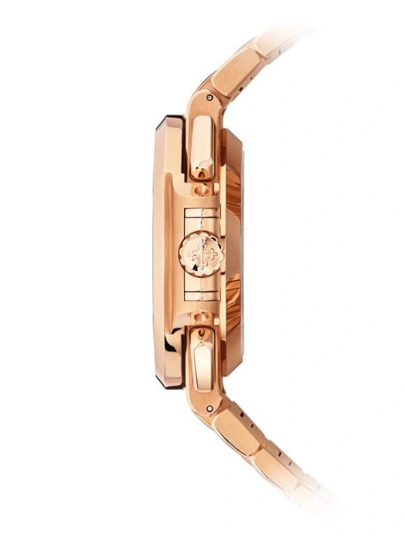 Patek Philippe,Nautilus 40.50mm,40.50mm,Rose Gold,Black,Automatic,Chronograph,Day,Jason Statham,Tom Terrific,Comeback Kid,Harry Kane,Tom Brady,5980,5980/1R-001