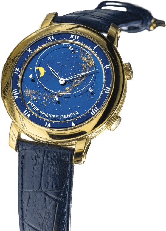 Patek Philippe,Grand Complications 43mm,43mm,Platinum,Blue,Automatic,Moonphase,Sky Chart,5102J,5102J-001