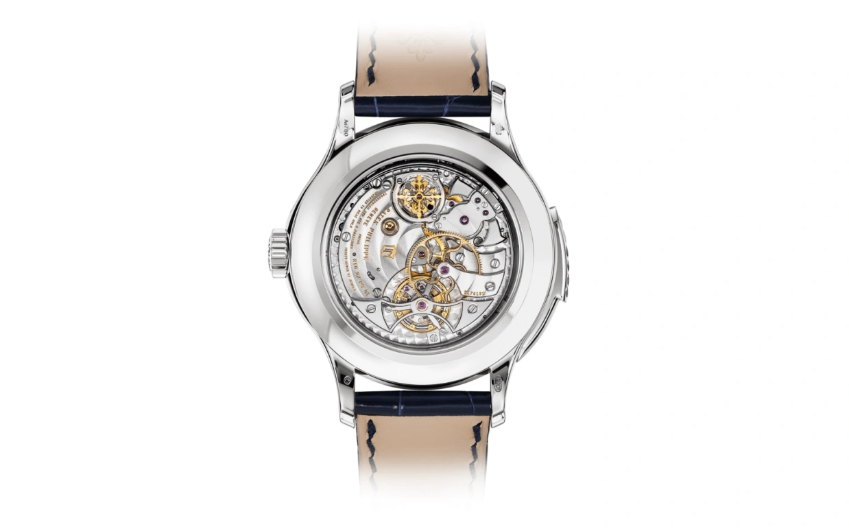 Patek Philippe,Grand Complications 41mm,41mm,White Gold,Blue,Handwound,Moonphase,Perpetual Calendar,Leap Year,Month,48hours,In-house Caliber,5207G,5207G-001