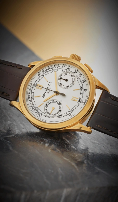 Patek Philippe,Complications 39mm,39mm,Yellow Gold,Silver White,Handwound,Chronograph,65hours,5170J,5170J-001