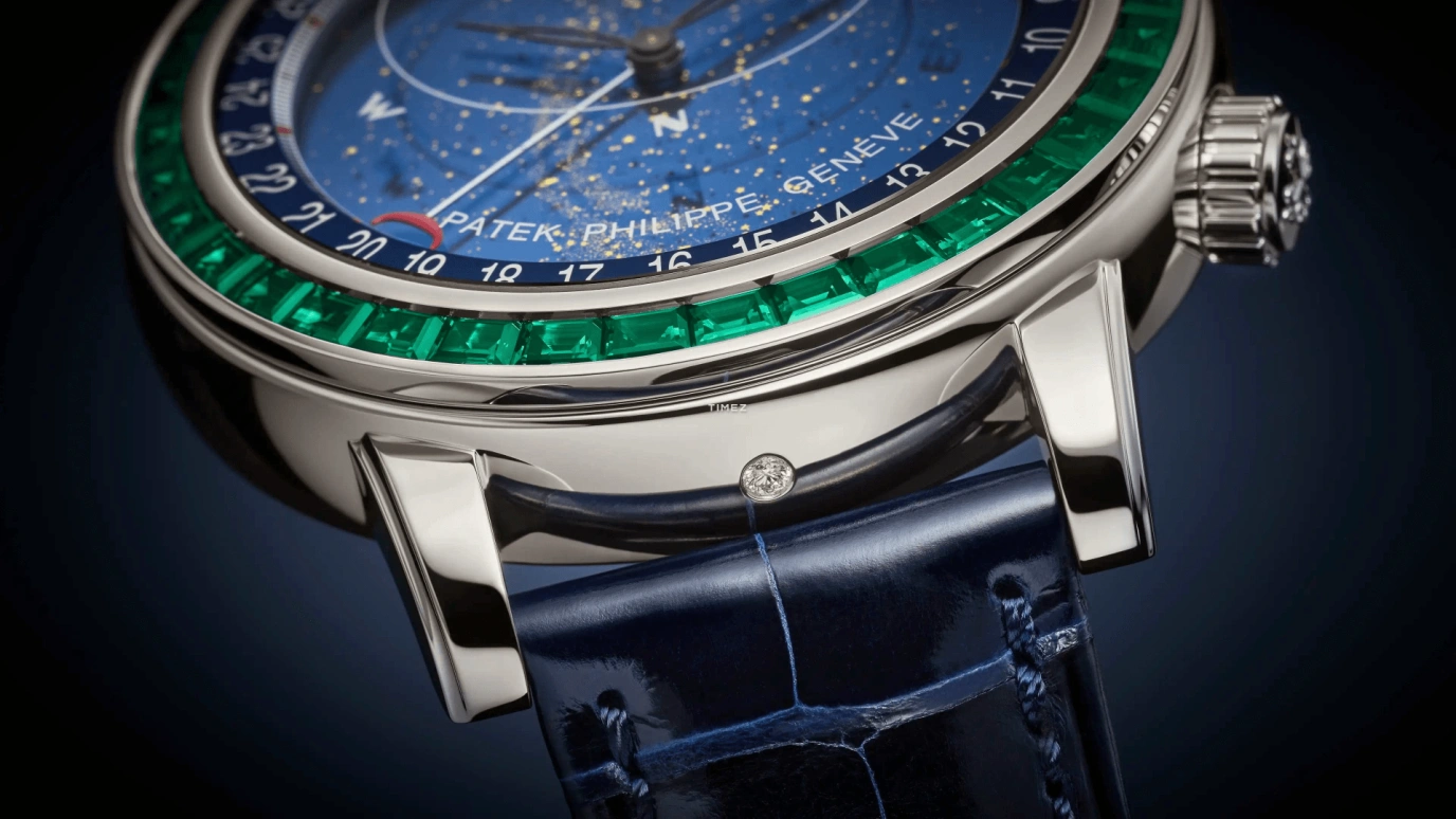 Patek Philippe,Grand Complications 44mm,44mm,Platinum,Blue,Automatic,Moonphase,Day,Sky Chart,6104,6104/13P-010