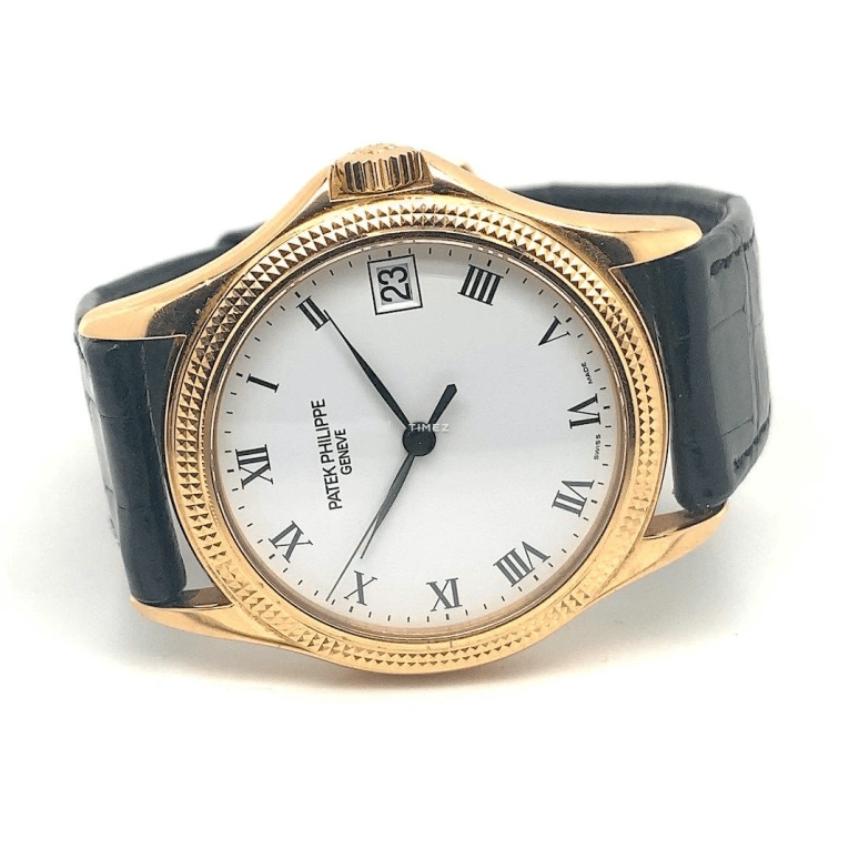 Patek Philippe,Calatrava 36.50mm,36.50mm,Rose Gold,White,Automatic,Day,48hours,5117R,5117R-001