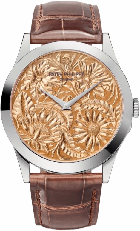 Patek Philippe,Calatrava 38.60mm,38.60mm,White Gold,Rose Gold,Automatic,48hours,In-house Caliber,5089G,5089G-077
