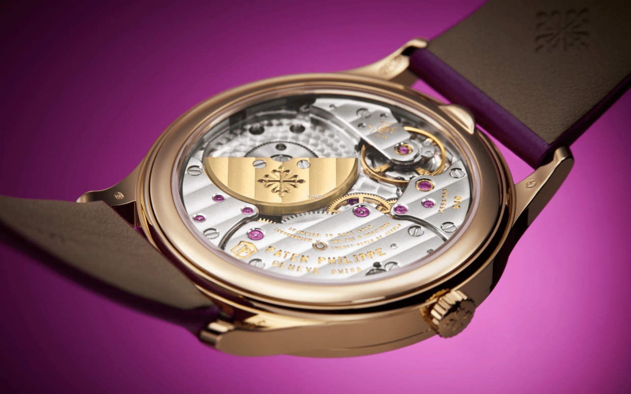 Patek Philippe,Calatrava 35mm,35mm,Rose Gold,Purple,Rose Gold,Automatic,48hours,In-house Caliber,4997,4997/200R-001