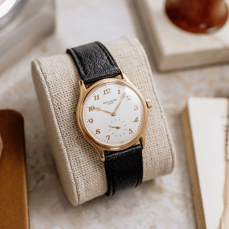 Patek Philippe,Calatrava 31.50mm,31.50mm,Rose Gold,Silver White,Handwound,44hours,In-house Caliber,3923R Harrods