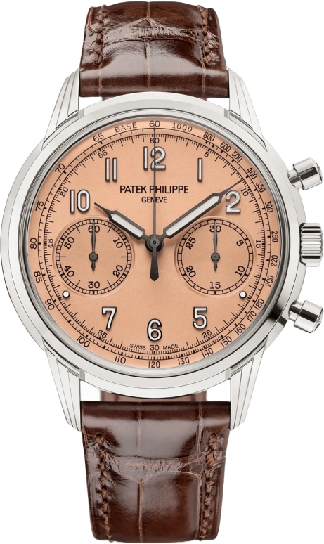 Patek Philippe,Complications 41mm,41mm,White Gold,Rose,Handwound,Chronograph,Column Wheel,5172G,5172G-010