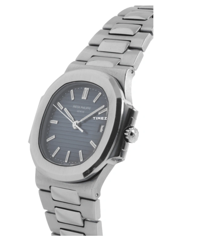 Patek Philippe,Nautilus 34mm,34mm,Stainless Steel,Black,Automatic,Day,In-house Caliber,3800,3800/1A-010