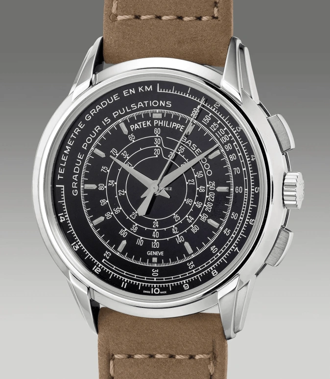 Patek Philippe,Complications 40mm,40mm,Platinum,Black,Automatic,Chronograph,55hours,5975P,5975P-001