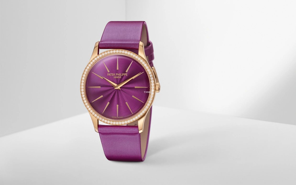 Patek Philippe,Calatrava 35mm,35mm,Rose Gold,Purple,Rose Gold,Automatic,48hours,In-house Caliber,4997,4997/200R-001