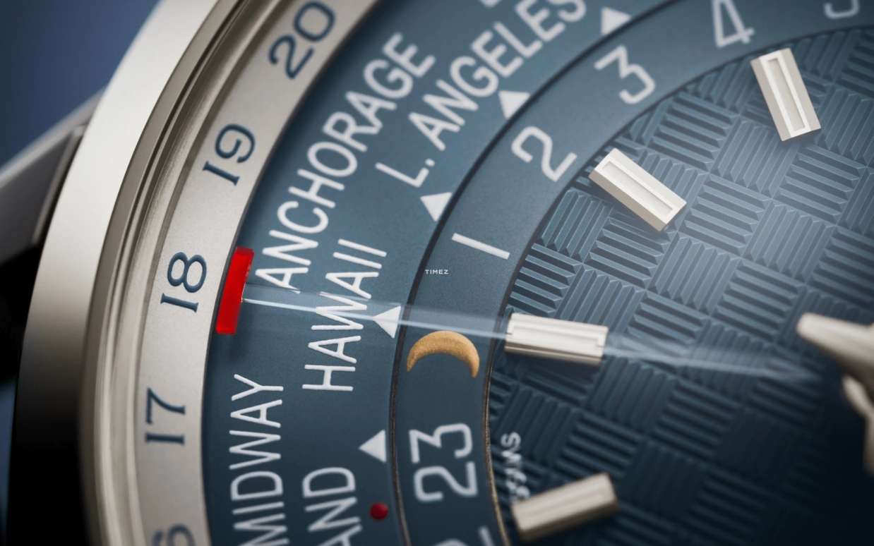 Patek Philippe,Complications 40mm,40mm,White Gold,Blue,Automatic,Day,World Time,Day / Night Indication,Mark Wahlberg,Marky Mark,5330G,5330G-001