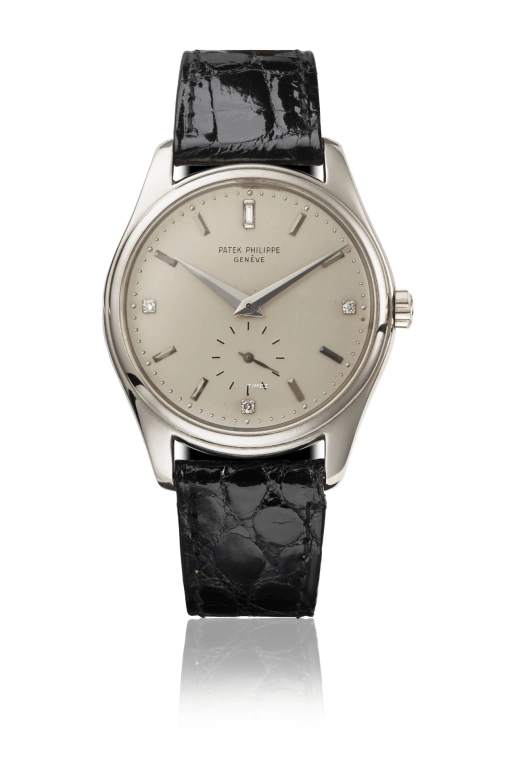 Patek Philippe,Calatrava 35mm,35mm,White Gold,Silver White,Automatic,In-house Caliber,Sapphire,2526G Diamod