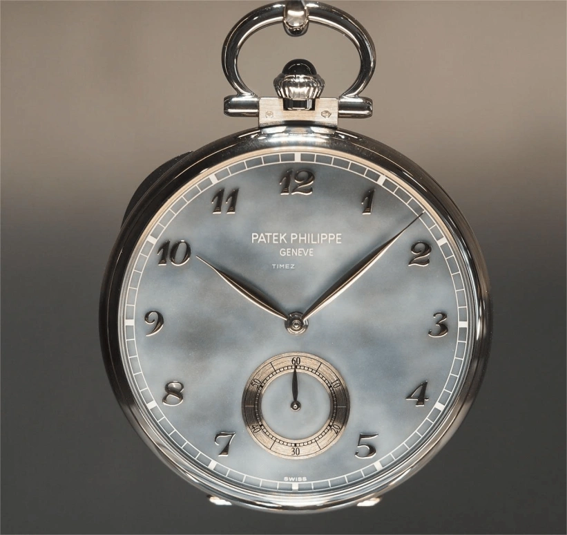 Patek Philippe,Pocket Watches ,White Gold,White,Blue,Handwound,42hours,In-house Caliber,992,992/192G-001