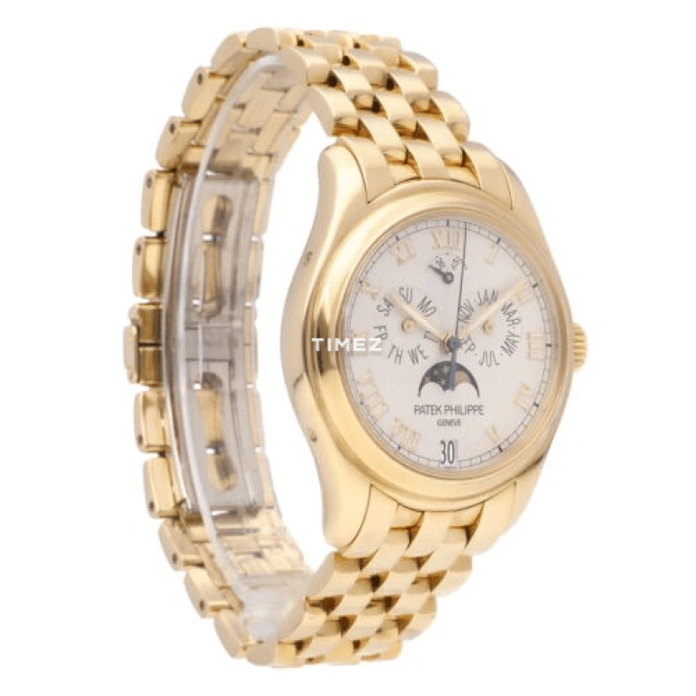Patek Philippe,Complications 37mm,37mm,Yellow Gold,Cream,Automatic,Moonphase,Annual Calendar,Month,Date,In-house Caliber,Sapphire,Crystal Glass,5036,5036/1J-001