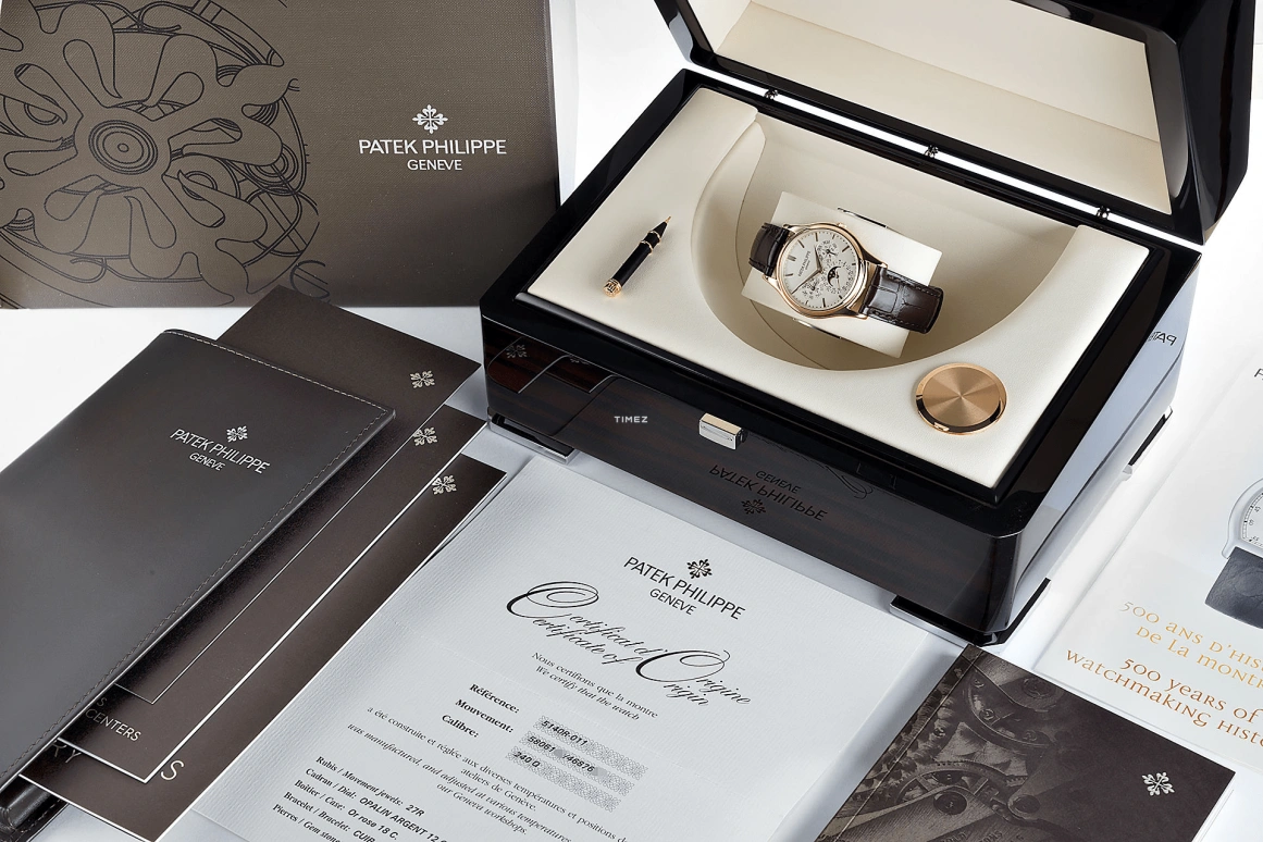 Patek Philippe,Grand Complications 37.20mm,37.20mm,Rose Gold,White,Automatic,Moonphase,Perpetual Calendar,Leap Year,Month,48hours,In-house Caliber,5140R,5140R-011
