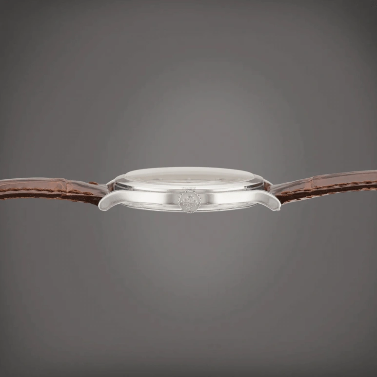 Patek Philippe,Calatrava 38mm,38mm,Platinum,Cream,Brown,Automatic,48hours,In-house Caliber,5077P Rabbits
