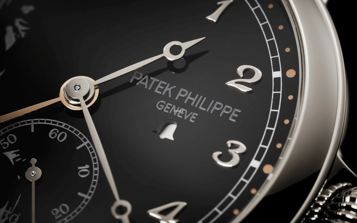 Patek Philippe,Grand Complications 41mm,41mm,Platinum,Black,Automatic,Minute Repeater,Alarm,1938P,1938P-001
