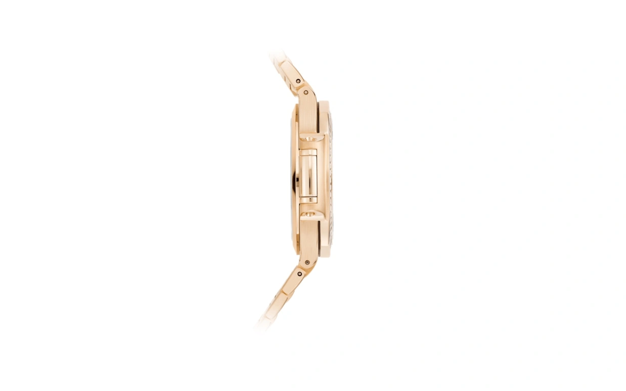 Patek Philippe,Nautilus 35.20mm,35.20mm,Rose Gold,Cognac,Rose Gold,Automatic,Day,45hours,Victoria Beckham,Posh Spice,7118,7118/1300R-001