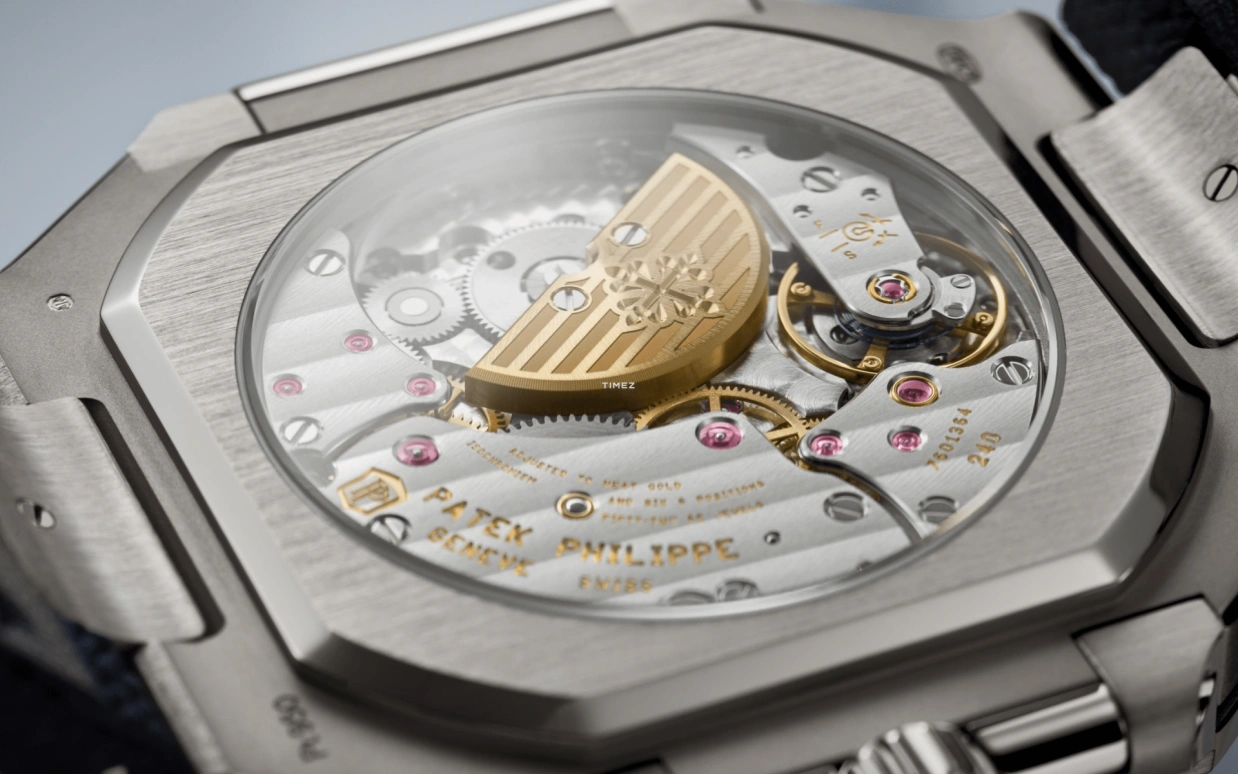 Patek Philippe,Cubitus 45mm,45mm,Platinum,Blue,Automatic,Moonphase,Date,Day,Big Date,48hours,In-house Caliber,Zlatan Ibrahimović,Son Heung-Min,Wang Chuqin,JJ Lin,5822P,5822P-001