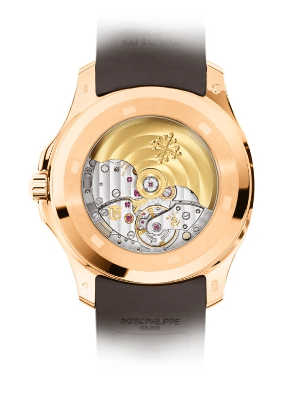 Patek Philippe,Aquanaut 40.80mm,40.80mm,Rose Gold,Brown,Automatic,Day,45hours,Black Coffee,5167R,5167R-001