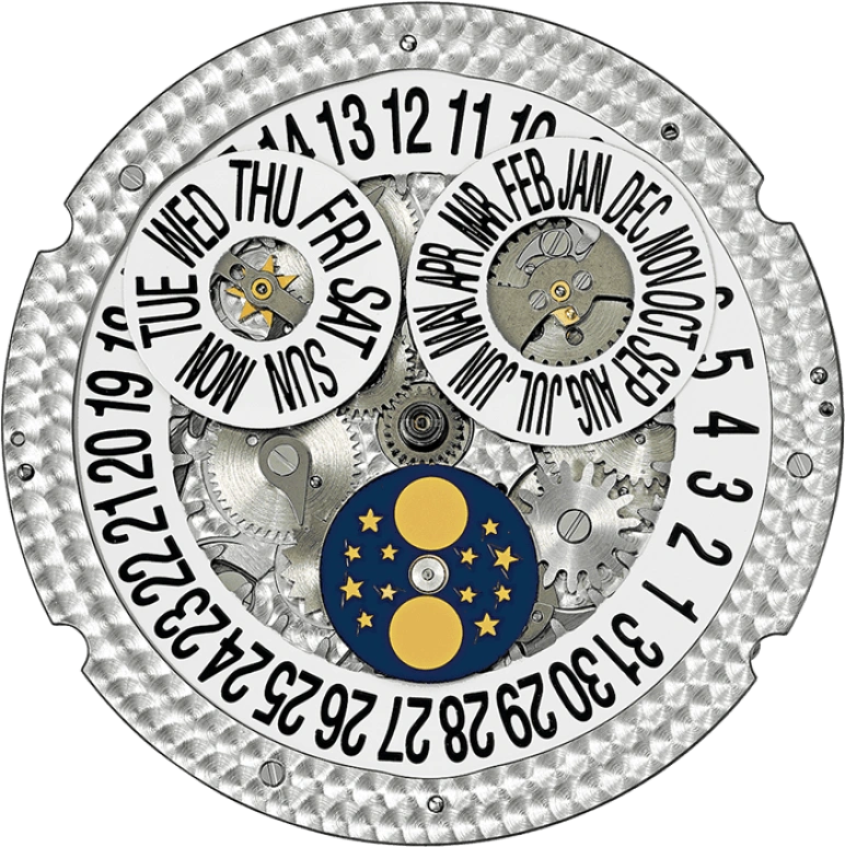 Patek Philippe,Complications 40.20mm,40.20mm,White Gold,Blue,Automatic,Moonphase,Annual Calendar,Month,Date,45hours,In-house Caliber,Luka Modrić,5205G,5205G-013