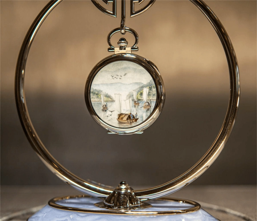 Patek Philippe,Pocket Watches ,White Gold,White,Blue,Handwound,42hours,In-house Caliber,992,992/192G-001