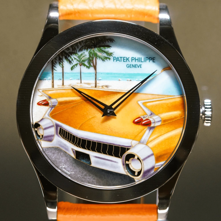 Patek Philippe,Calatrava ,White Gold,Orange,Multi-Color,Automatic,48hours,In-house Caliber,5089G,5089G-149
