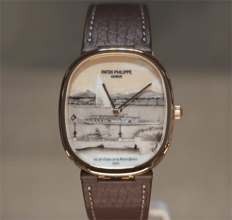 Patek Philippe,Golden Ellipse ,Rose Gold,Brown,Multi-Color,White,Automatic,48hours,In-house Caliber,5738,5738/50R-014