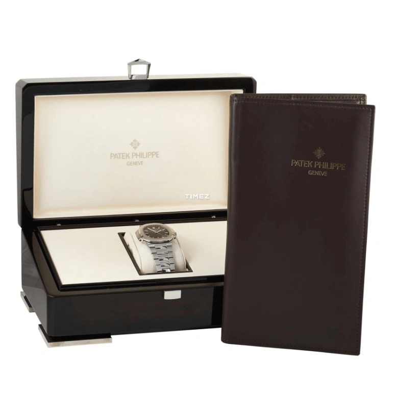 Patek Philippe,Nautilus 38.40mm,38.40mm,Stainless Steel,Black,Blue,Automatic,Day,Cushion,5800,5800/1A-001
