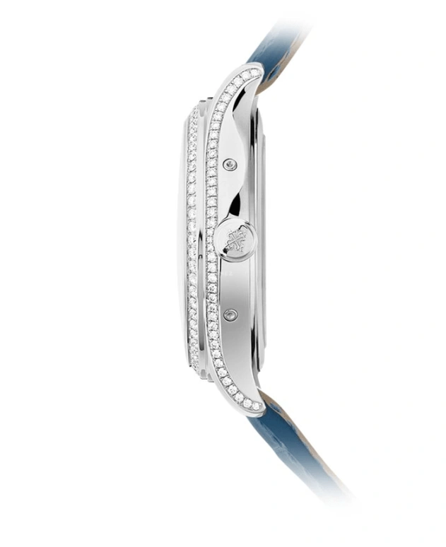 Patek Philippe,Complications 38mm,38mm,White Gold,Silver,Automatic,Moonphase,Annual Calendar,Month,Date,45hours,In-house Caliber,4947G,4947G-010