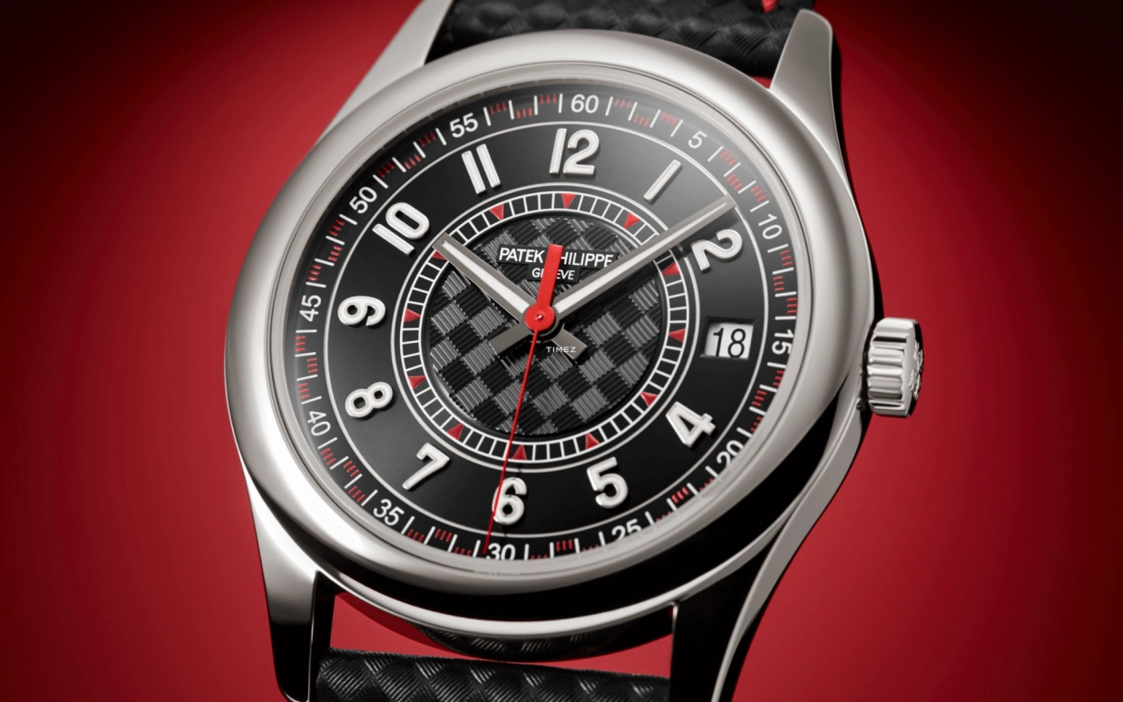 Patek Philippe,Calatrava 40mm,40mm,White Gold,Black,Automatic,Day,45hours,6007G,6007G-010