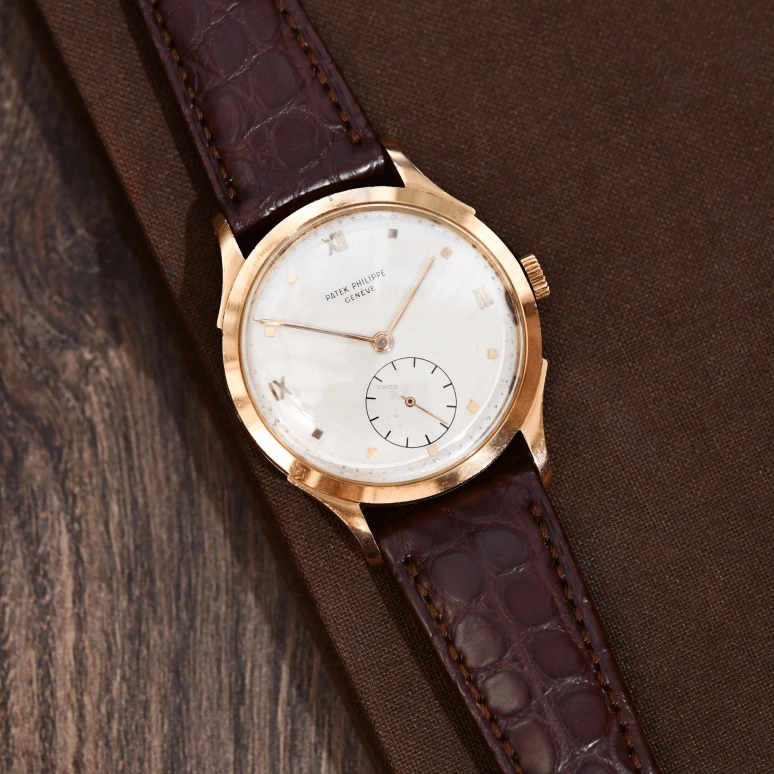 Patek Philippe,Calatrava 36mm,36mm,Rose Gold,White,Automatic,48hours,In-house Caliber,1589R