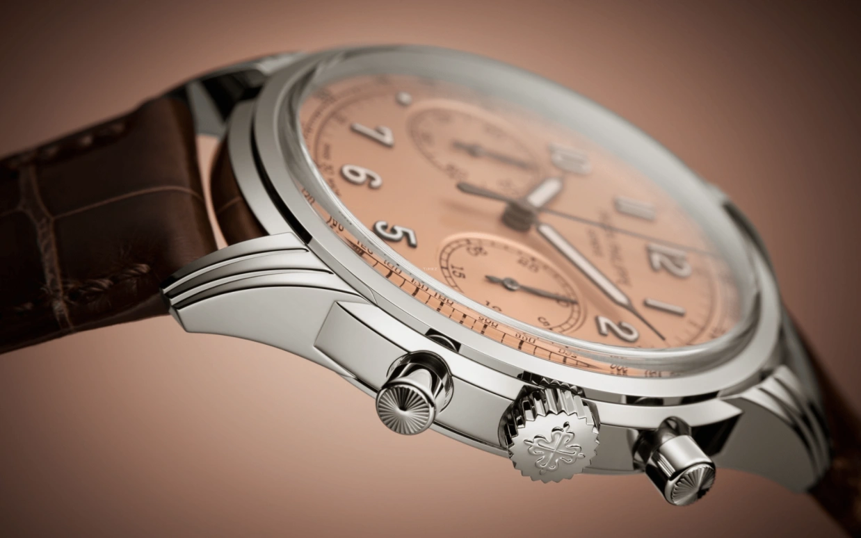 Patek Philippe,Complications 41mm,41mm,White Gold,Rose,Handwound,Chronograph,Column Wheel,5172G,5172G-010