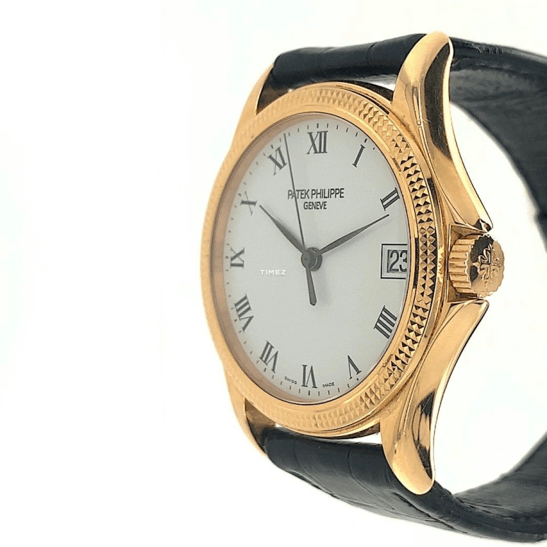 Patek Philippe,Calatrava 36.50mm,36.50mm,Rose Gold,White,Automatic,Day,48hours,5117R,5117R-001